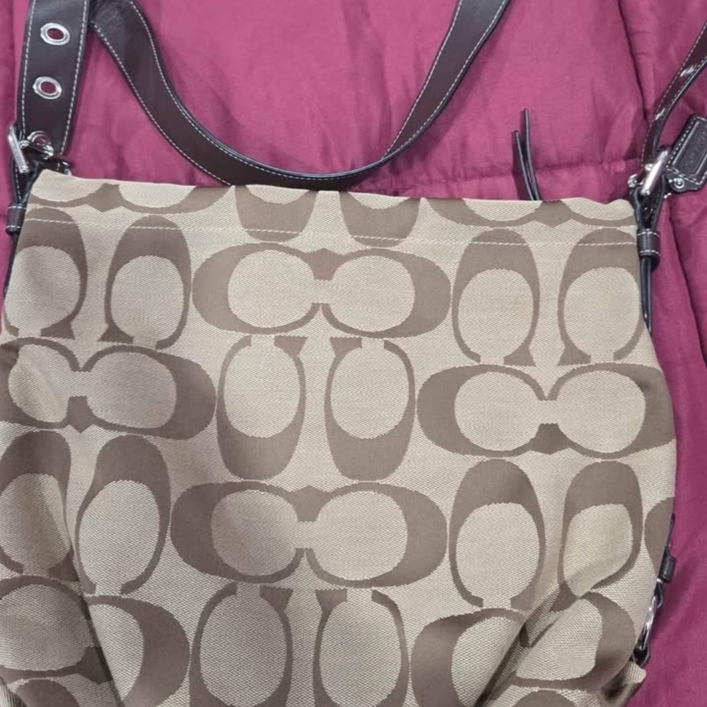 Signature Brown Tote Bag